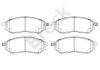 BRECK 236980070100 Brake Pad Set, disc brake