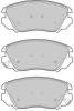 FREMAX FBP-1659 (FBP1659) Brake Pad Set, disc brake