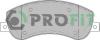 PROFIT 50001928 Brake Pad Set, disc brake