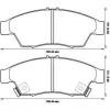 JURID 572545J Brake Pad Set, disc brake