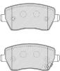 FERODO FDB4069 Brake Pad Set, disc brake