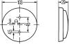 HELLA 2JA003231-001 (2JA003231001) Interior Light