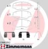 ZIMMERMANN 23868.170.2 (238681702) Brake Pad Set, disc brake