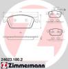 ZIMMERMANN 24623.180.2 (246231802) Brake Pad Set, disc brake