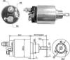 MAGNETI MARELLI AME0365 Solenoid Switch, starter