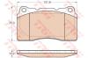 TRW GDB2007 Brake Pad Set, disc brake