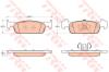 TRW GDB2018 Brake Pad Set, disc brake