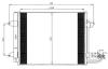 NRF 35521 Condenser, air conditioning