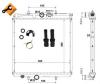 NRF 509523 Radiator, engine cooling
