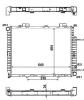 NRF 58100 Radiator, engine cooling