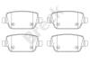 BRECK 245370070210 Brake Pad Set, disc brake