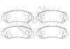 BRECK 246320070100 Brake Pad Set, disc brake