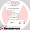 ZIMMERMANN 24559.180.2 (245591802) Brake Pad Set, disc brake