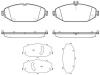 REMSA 1618.00 (161800) Brake Pad Set, disc brake