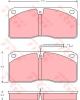 TRW GDB5057 Brake Pad Set, disc brake