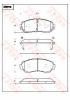 TRW GDB7738 Brake Pad Set, disc brake