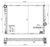NRF 51577 Radiator, engine cooling
