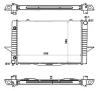 NRF 58343 Radiator, engine cooling
