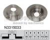 NIPPARTS N3315033 Brake Disc