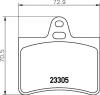 HELLA PAGID 8DB355019-441 (8DB355019441) Brake Pad Set, disc brake