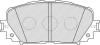 FERODO FDB4081 Brake Pad Set, disc brake