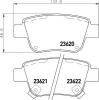 HELLA 8DB355017-331 (8DB355017331) Brake Pad Set, disc brake