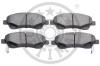 OPTIMAL 12160 Brake Pad Set, disc brake