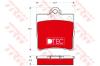 TRW GDB1335DTE Brake Pad Set, disc brake