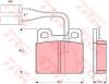 TRW GDB363 Brake Pad Set, disc brake