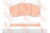 TRW GDB5008 Brake Pad Set, disc brake