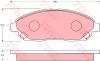 TRW GDB7166 Brake Pad Set, disc brake