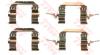 TRW PFK569 Accessory Kit, disc brake pads