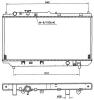NRF 509511 Radiator, engine cooling