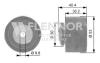 FLENNOR FU15399 Deflection/Guide Pulley, timing belt