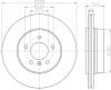 HELLA 8DD355112-251 (8DD355112251) Brake Disc