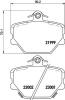 HELLA 8DB355008-721 (8DB355008721) Brake Pad Set, disc brake