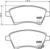 HELLA 8DB355012-511 (8DB355012511) Brake Pad Set, disc brake