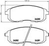 HELLA 8DB355012-901 (8DB355012901) Brake Pad Set, disc brake