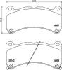 HELLA 8DB355015-471 (8DB355015471) Brake Pad Set, disc brake