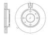 REMSA 6987.10 (698710) Brake Disc