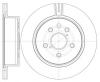 REMSA DCA6125510 Brake Disc