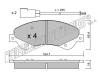 TRUSTING 695.0 (6950) Brake Pad Set, disc brake