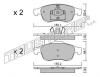 TRUSTING 833.0 (8330) Brake Pad Set, disc brake