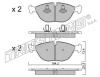 TRUSTING 845.0 (8450) Brake Pad Set, disc brake