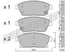 TRUSTING 856.0 (8560) Brake Pad Set, disc brake