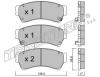 TRUSTING 886.0 (8860) Brake Pad Set, disc brake