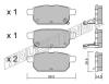 TRUSTING 933.0 (9330) Brake Pad Set, disc brake