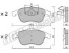 fri.tech. 819.2 (8192) Brake Pad Set, disc brake