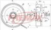 FREMAX BD-1511 (BD1511) Brake Drum