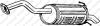 BOSAL 163-055 (163055) End Silencer